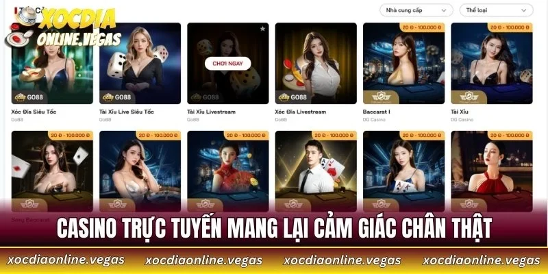 RED88 - Cổng Cá Cược Trực Tuyến Đỉnh Cao Cho Dân Châu Á 4 Casino trực tuyến mang lại cảm giác chân thật