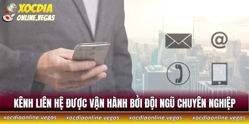 Liên Hệ 2 Kênh liên hệ được vận hành bởi đội ngũ chuyên nghiệp