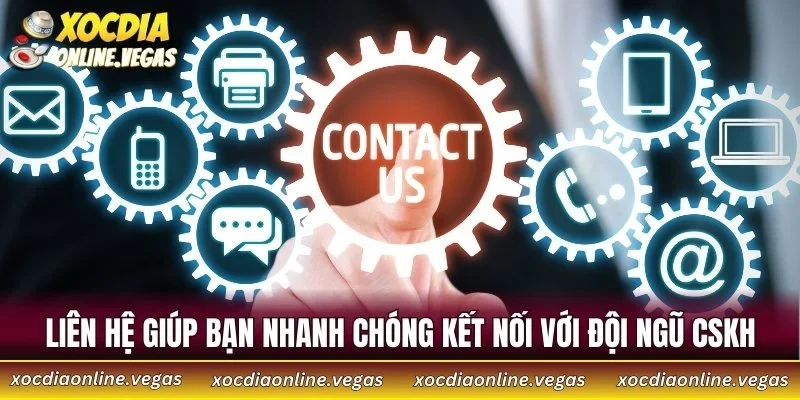 Liên Hệ 1 Liên hệ giúp bạn nhanh chóng kết nối với đội ngũ CSKH