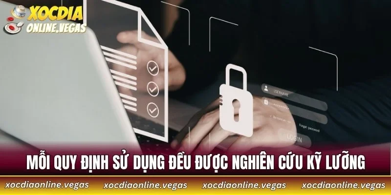 Điều Khoản Sử Dụng 4 Mỗi quy định sử dụng đều được nghiên cứu kỹ lưỡng